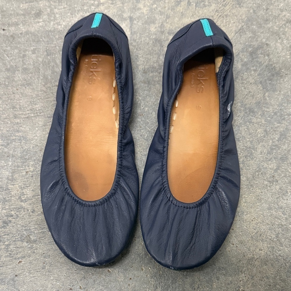Tieks Dark Blue Ballet Flats